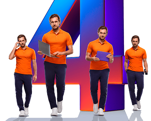 Великолепная четверка Ростелеком в&nbsp;деревня Верхняя Есауловка (Красноярский край)